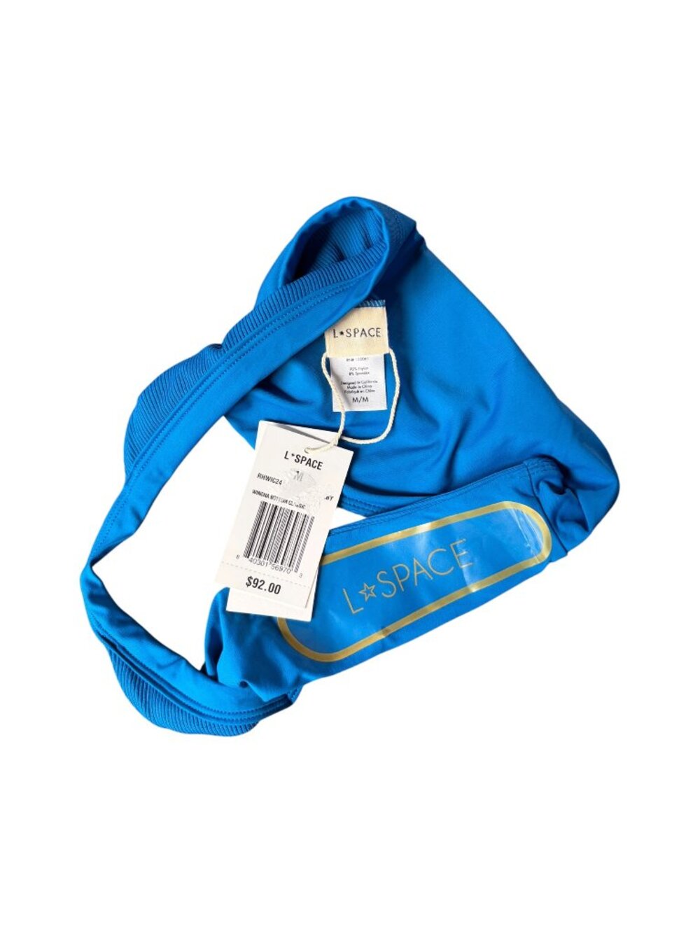 L*Space Winona Classic Bottom - Size Medium - Abyss Blue - Ribbed Bikini Bottom - Picture 6 of 6